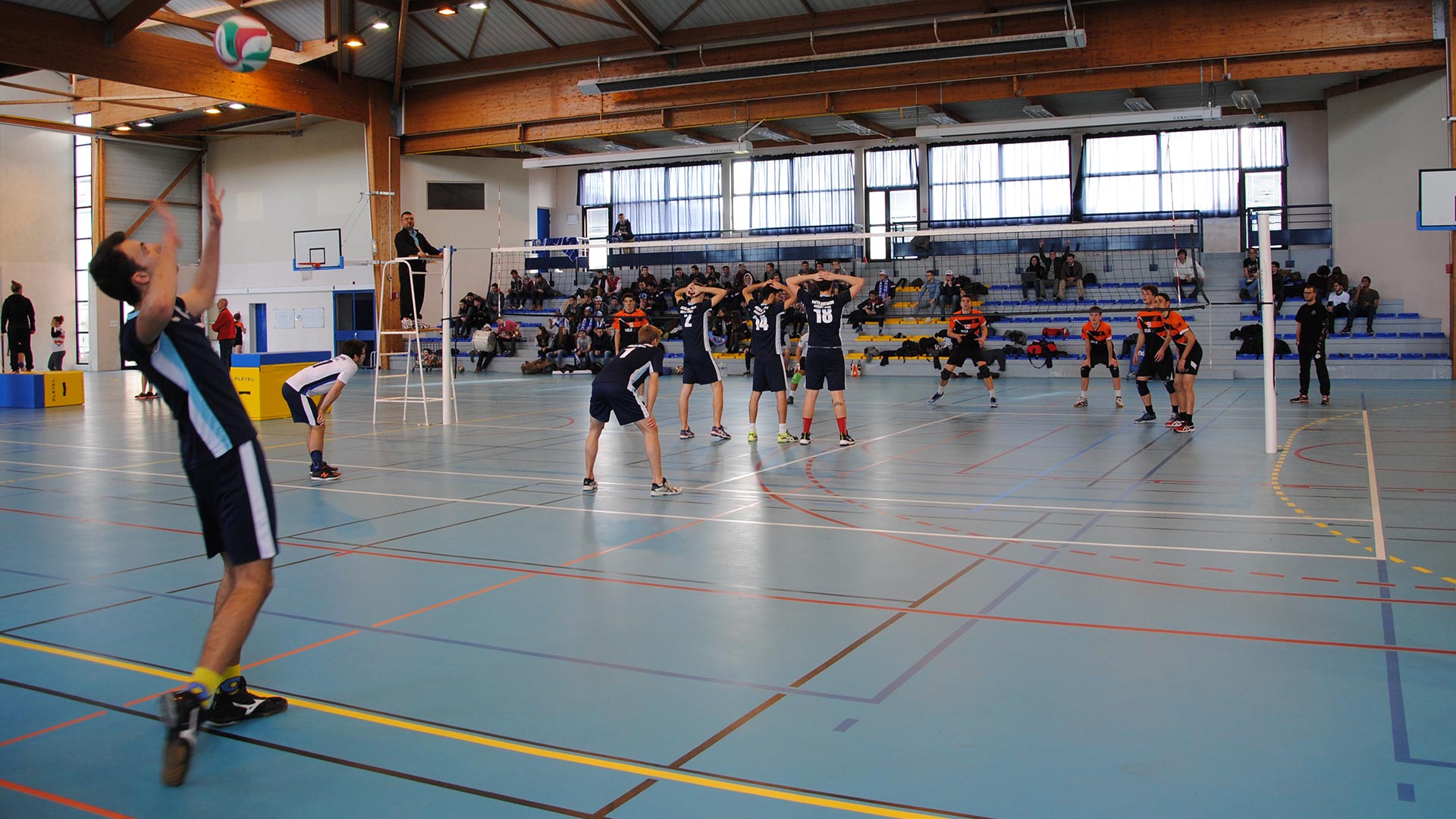 ENSTA Bretagne : match de volley-ball  compétition
