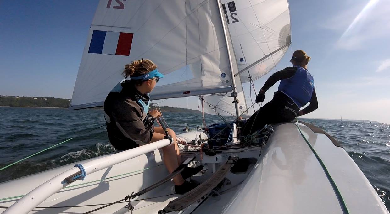 ENSTA Bretagne : Colombe voile