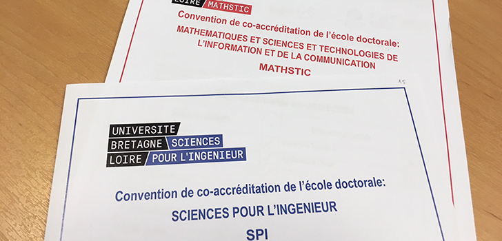 ENSTA Bretagne : Convention de co-accréditation de l'école doctorale
