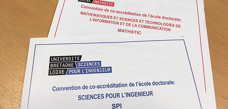 ENSTA Bretagne : Convention de co-accréditation de l'école doctorale