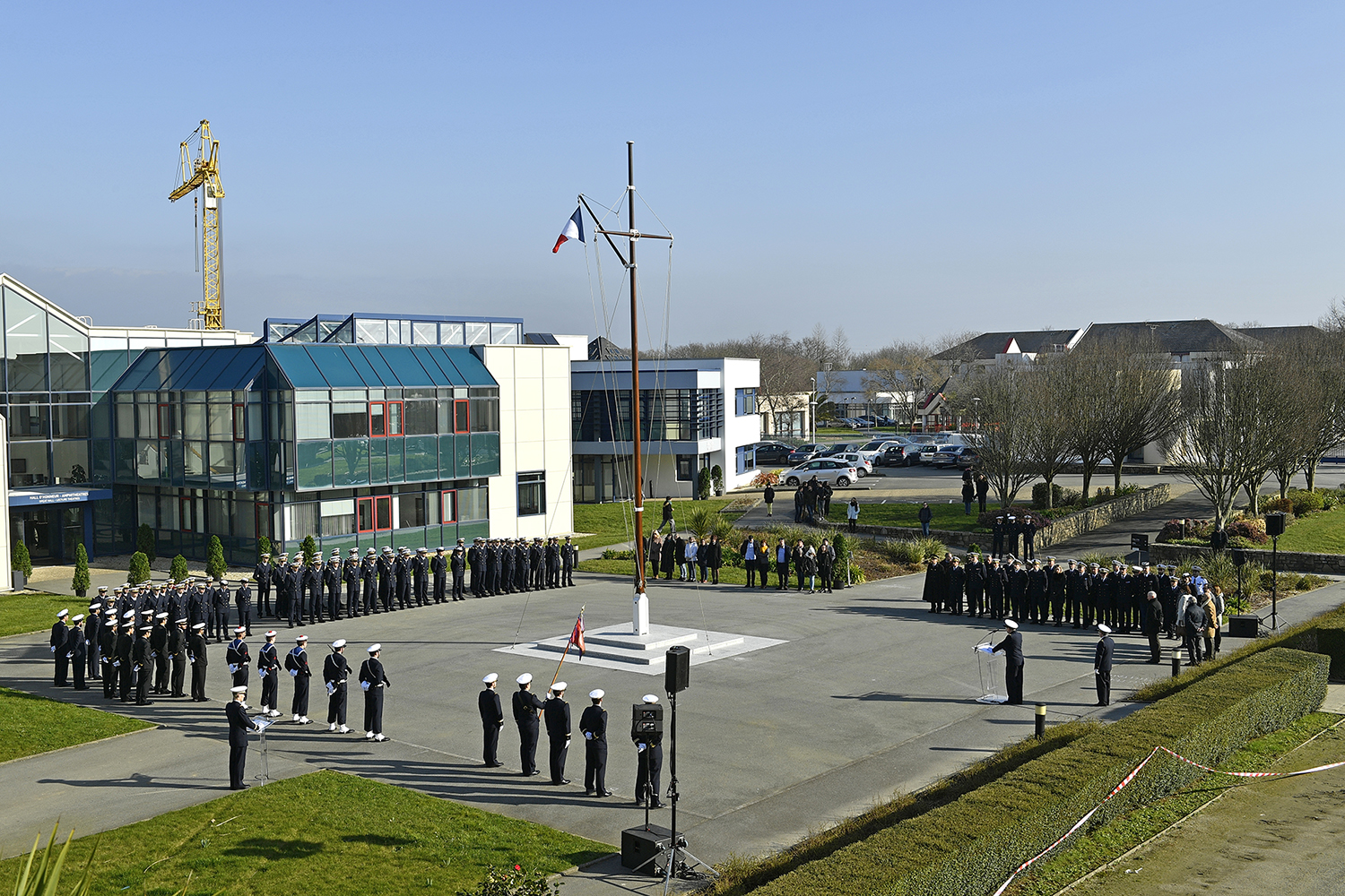 ENSTA Bretagne : cérémonie du fanion