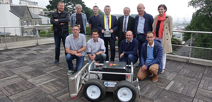 ENSTA Bretagne : robot dans les silos de brest