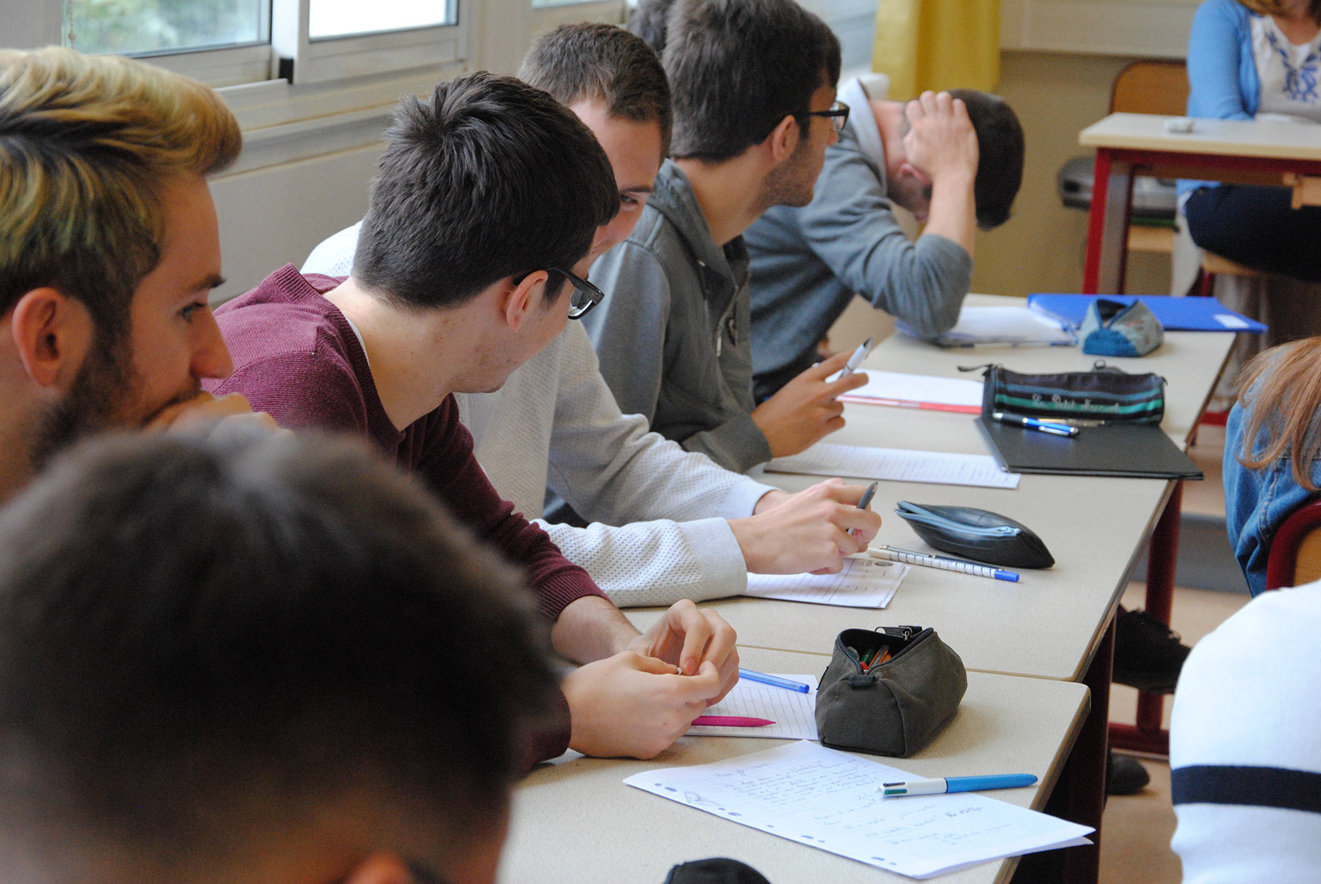 ENSTA Bretagne : Travail de classe en groupe