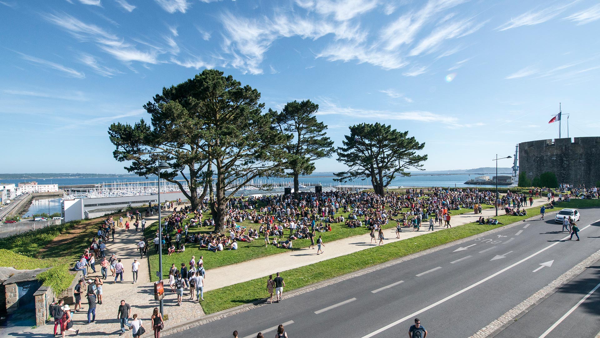 ENSTA Bretagne : Brest le château et le port