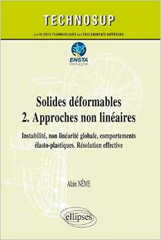 ENSTA Bretagne : Livre Technosup solides déformables 2 édition Ellipses