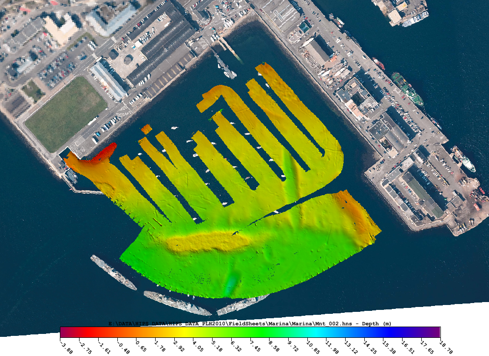 ENSTA Bretagne: Levé hydro marina du chateau Brest