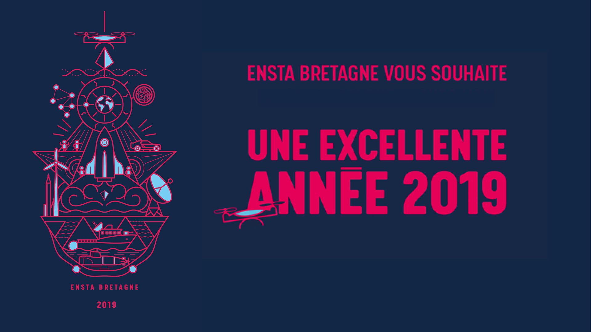ENSTA Bretagne : Meilleurs voeux 2019