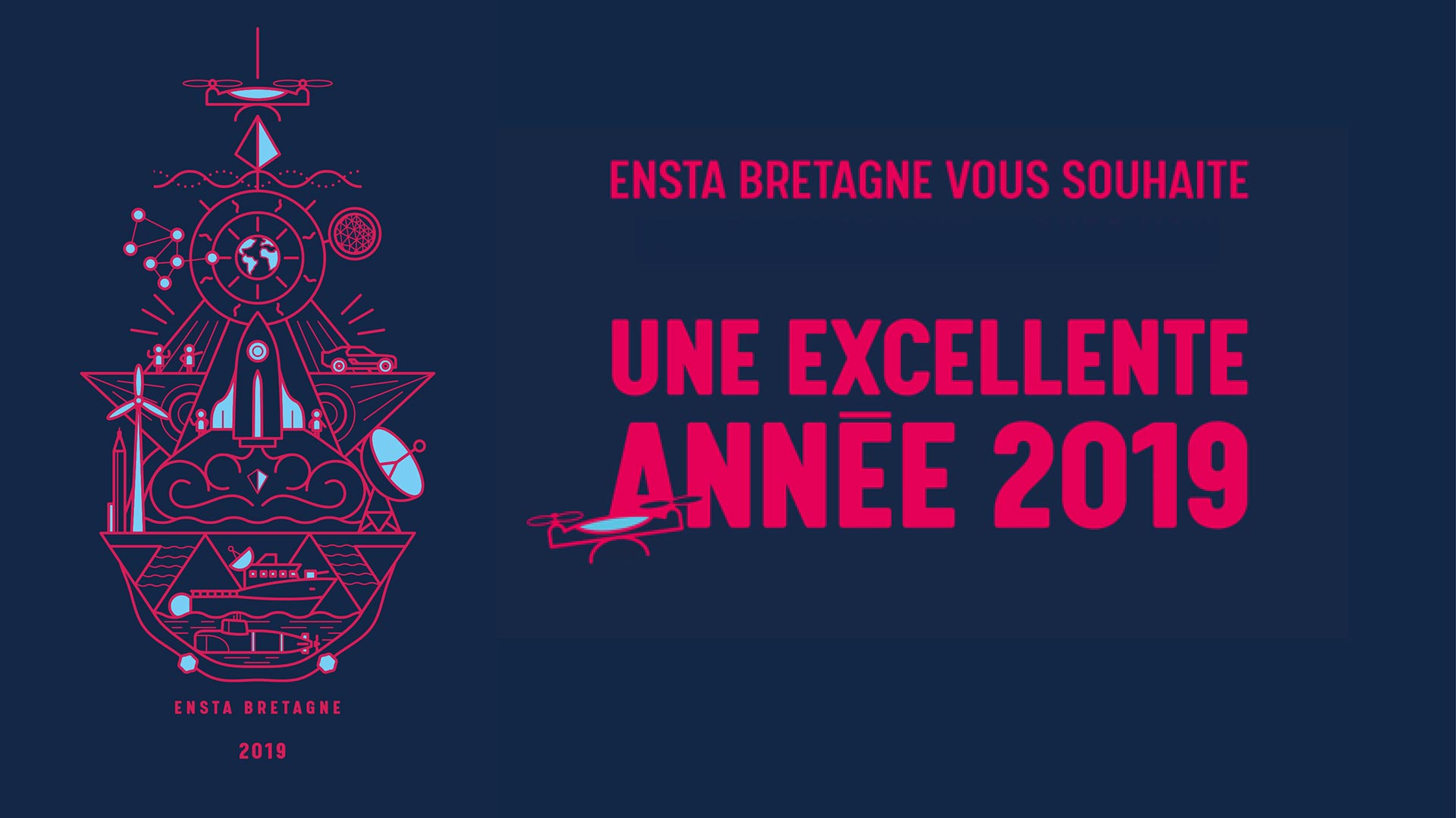 ENSTA Bretagne : Meilleurs voeux 2019