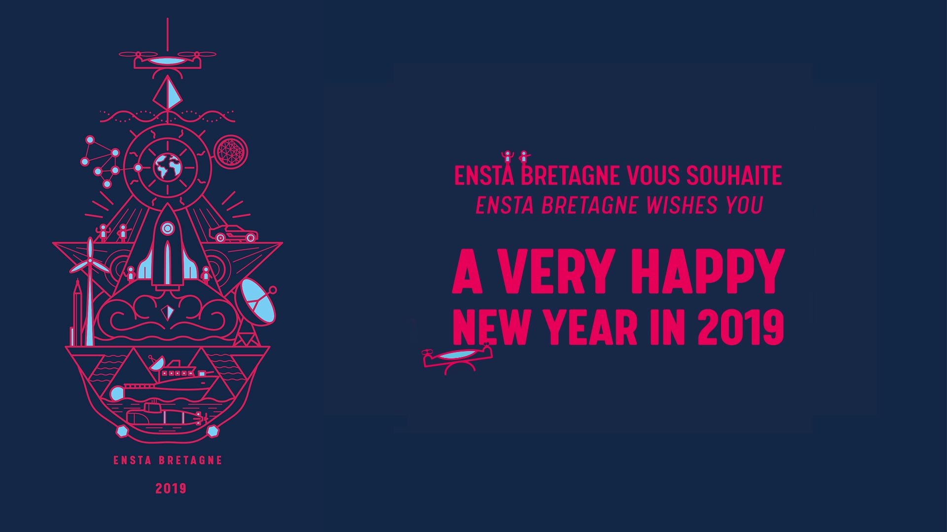 ENSTA Bretagne: Happy New Year 2019