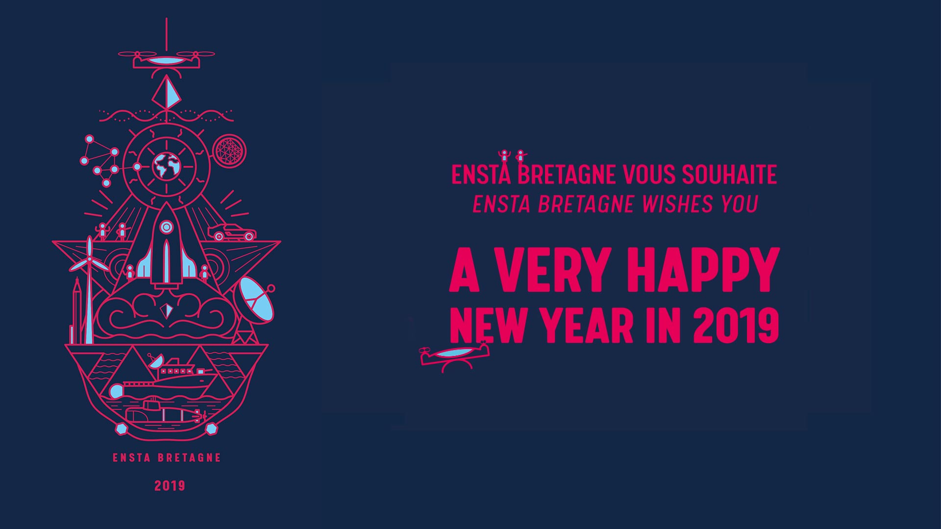 ENSTA Bretagne: Happy New Year 2019