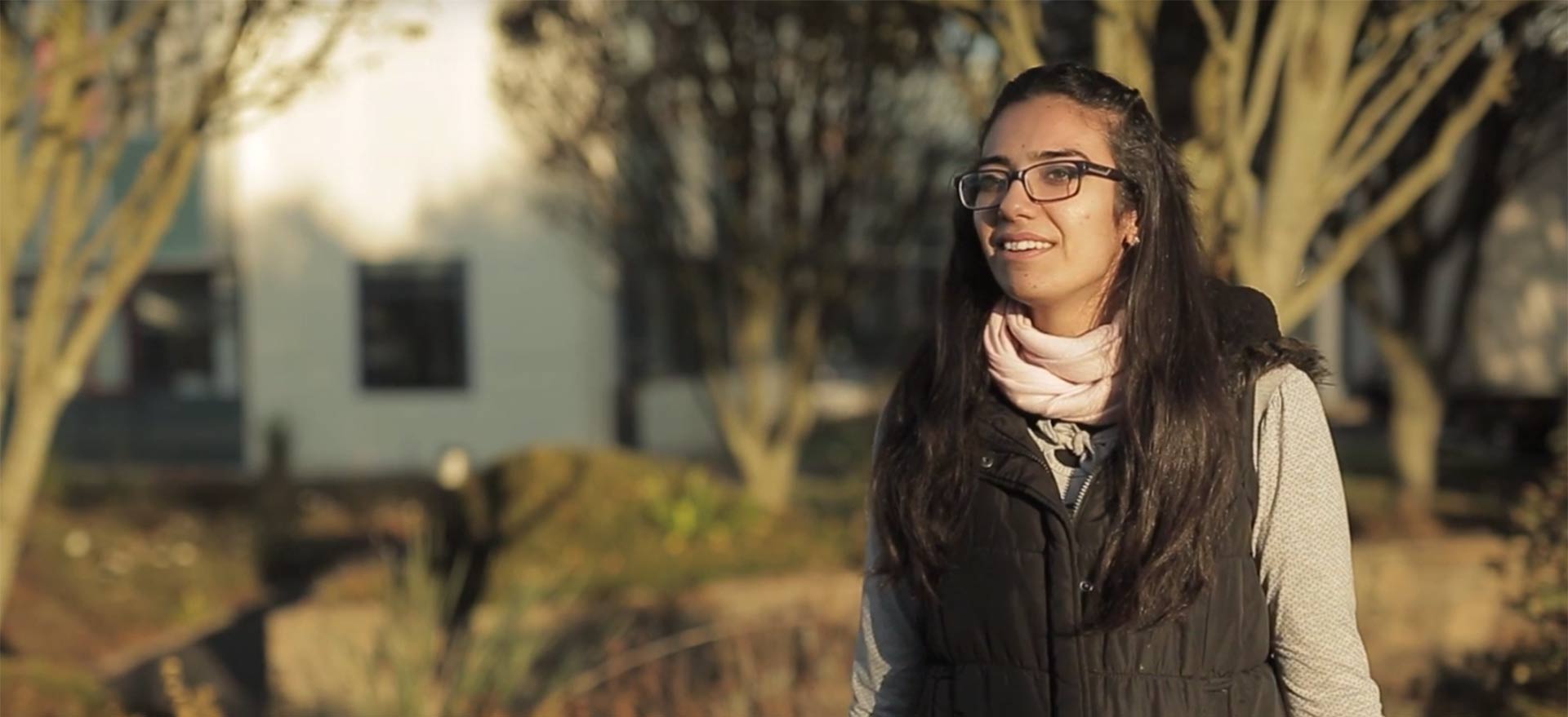 Mariam, étudiante internationale, en formation d'ingénieur