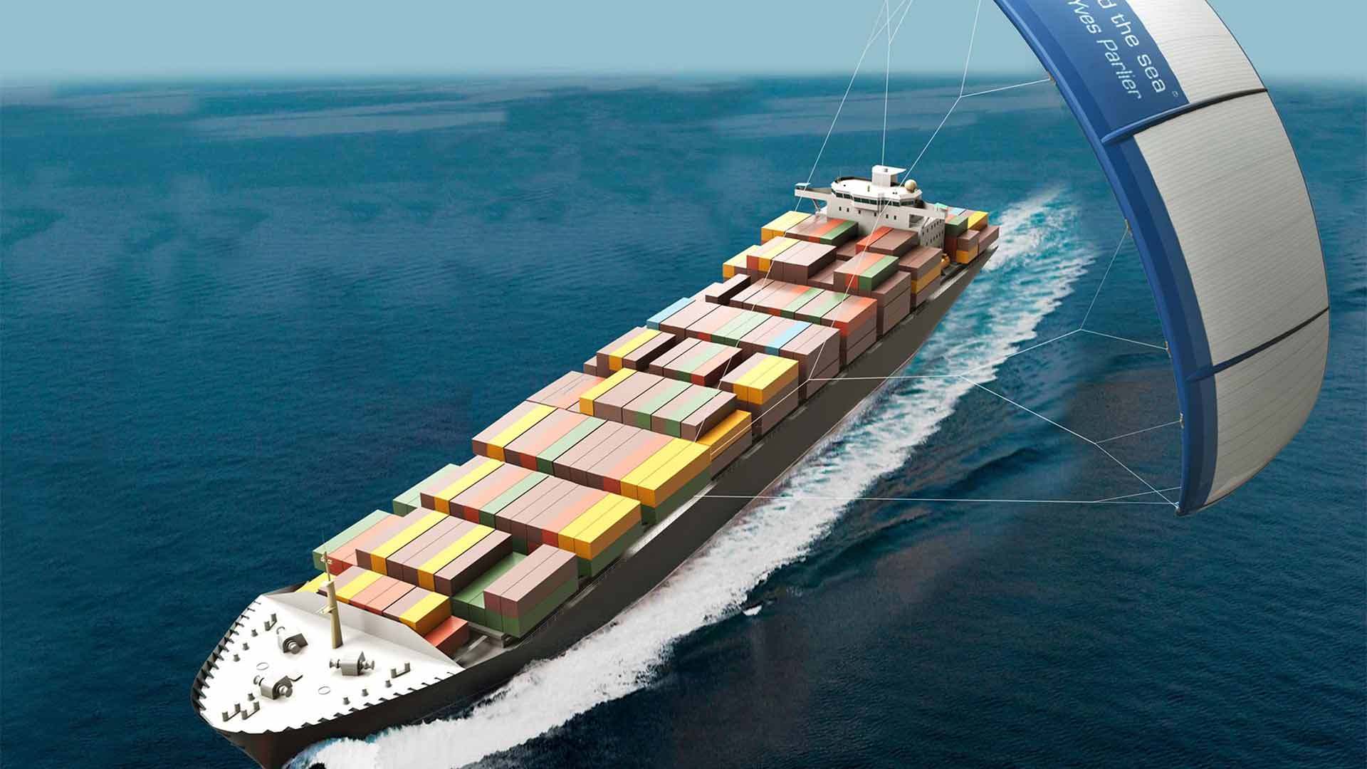 ENSTA Bretagne partenaire du projet Beyond The Sea® : traction de navire par kite