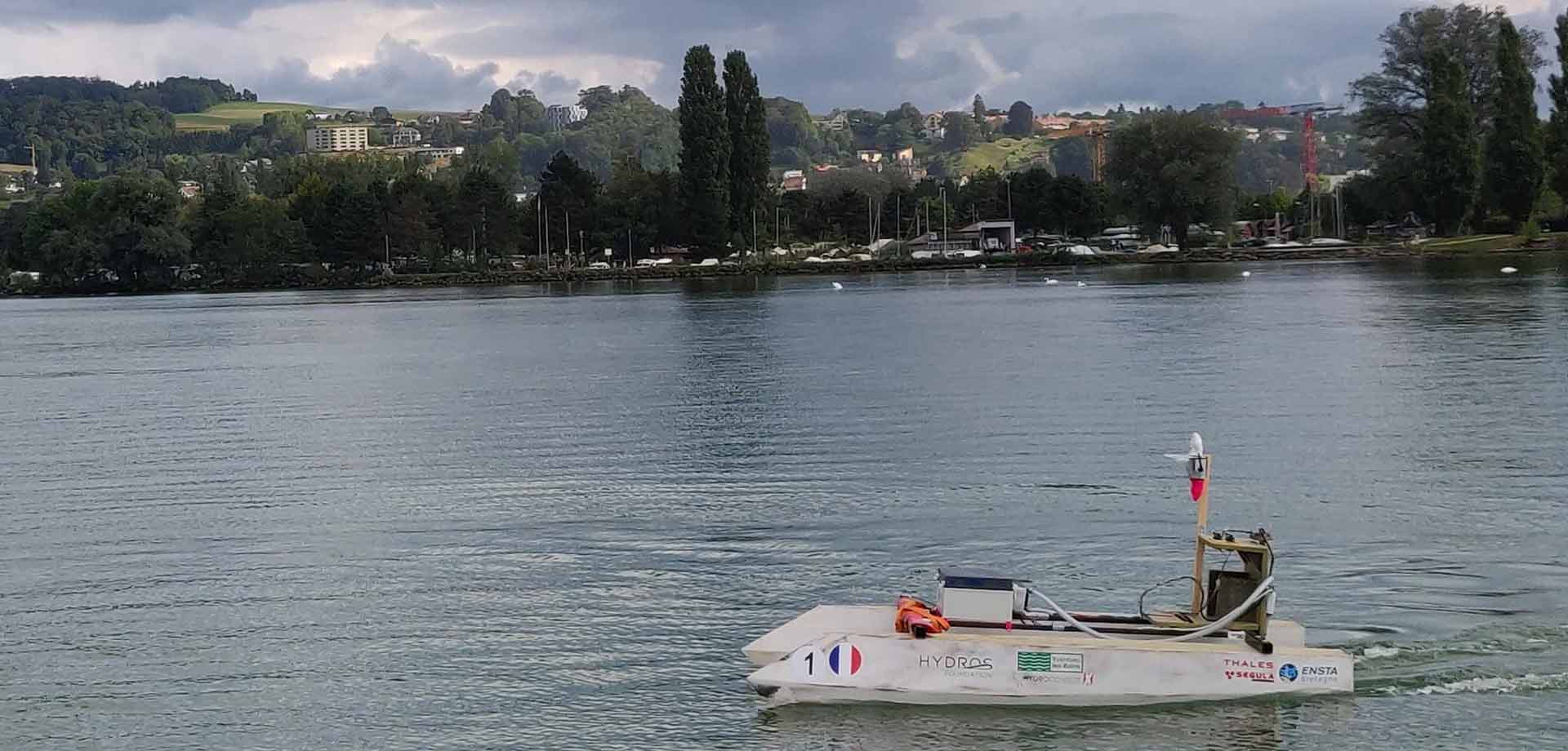 ENSTA Bretagne : 3e place au challenge de longue distance lors du concours HydroContest