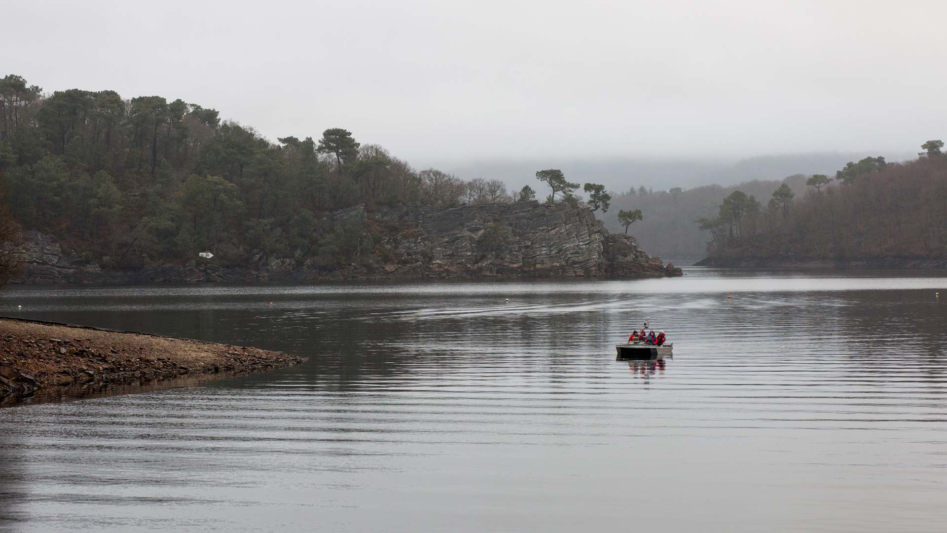 ENSTA Bretagne : Semaine d'exploration du lac de Guerlédan