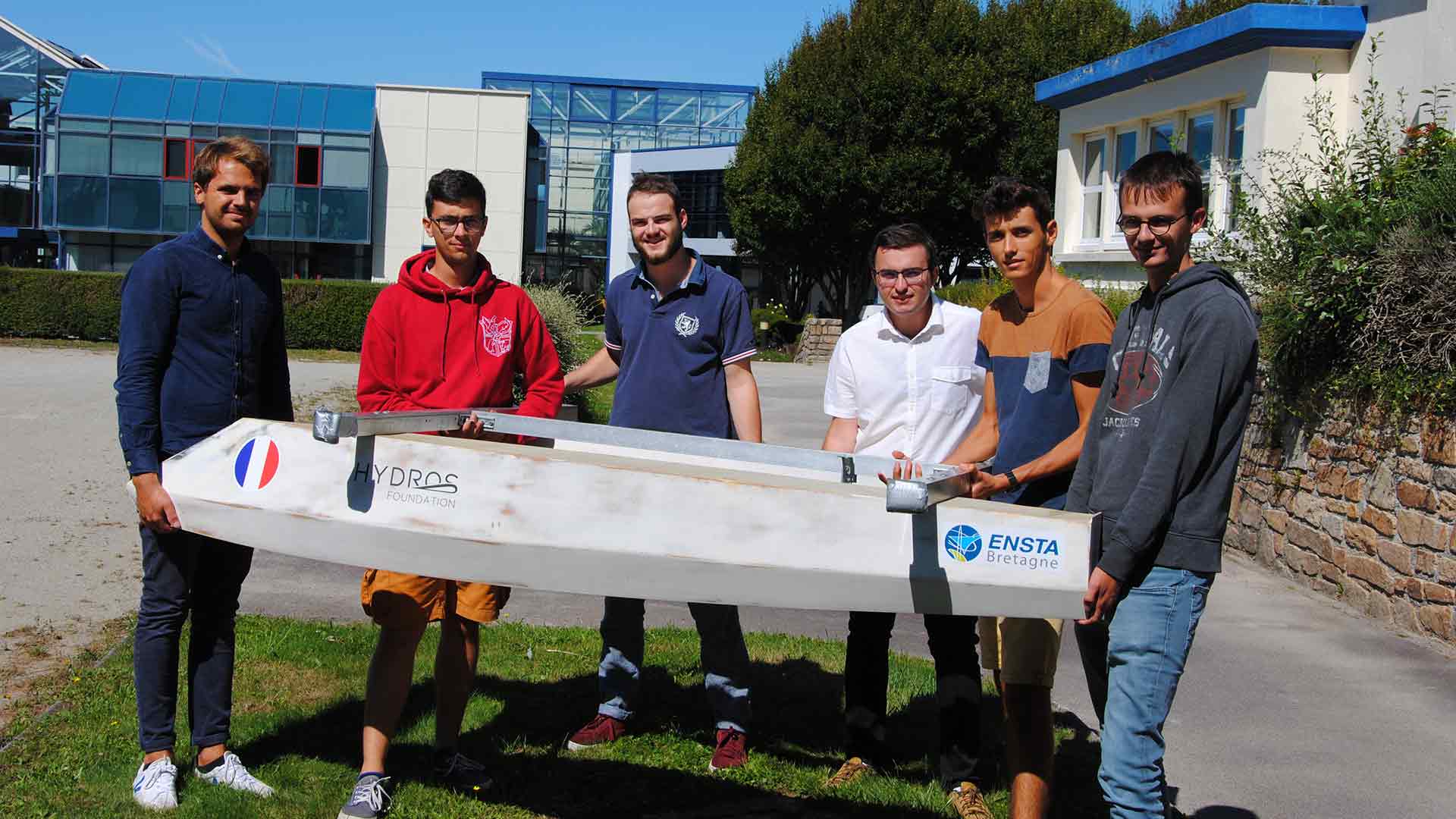 Team ENSTA Bretagne du concours Hydrocontest X 2019