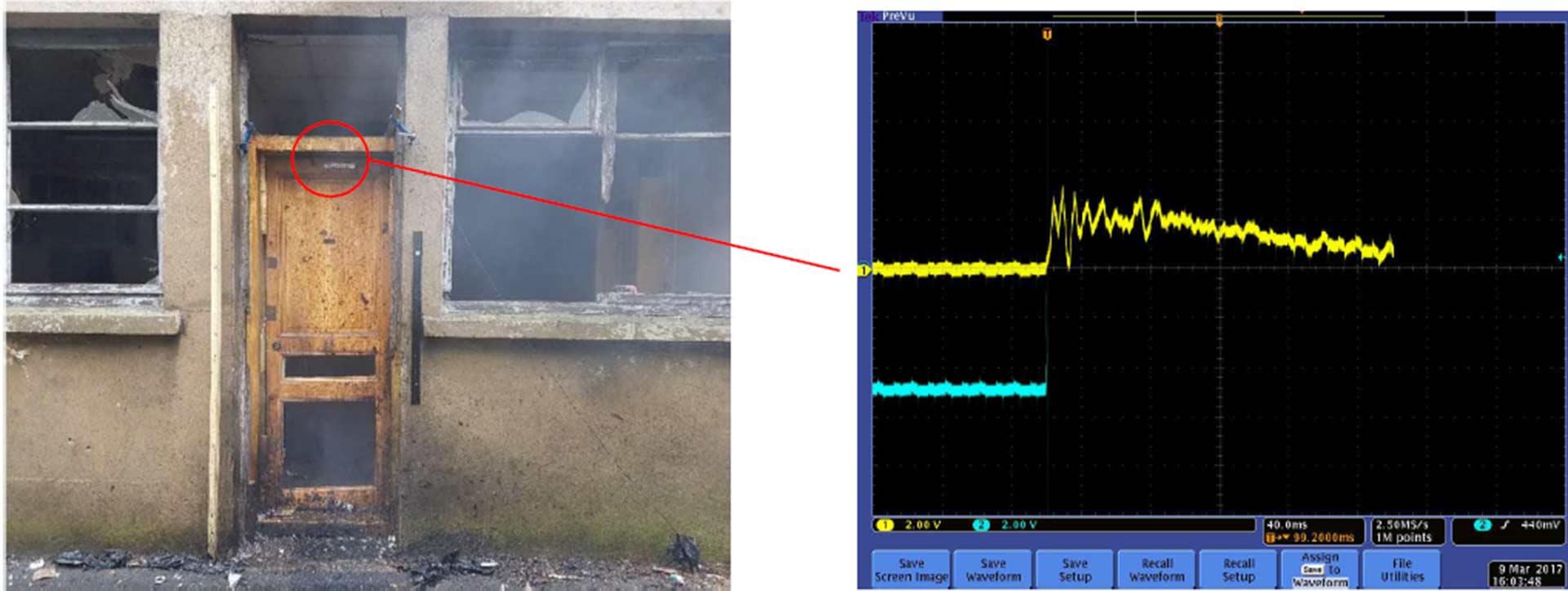 ENSTA Bretagne : Effets de souffle sur les structures, pyrotechnie