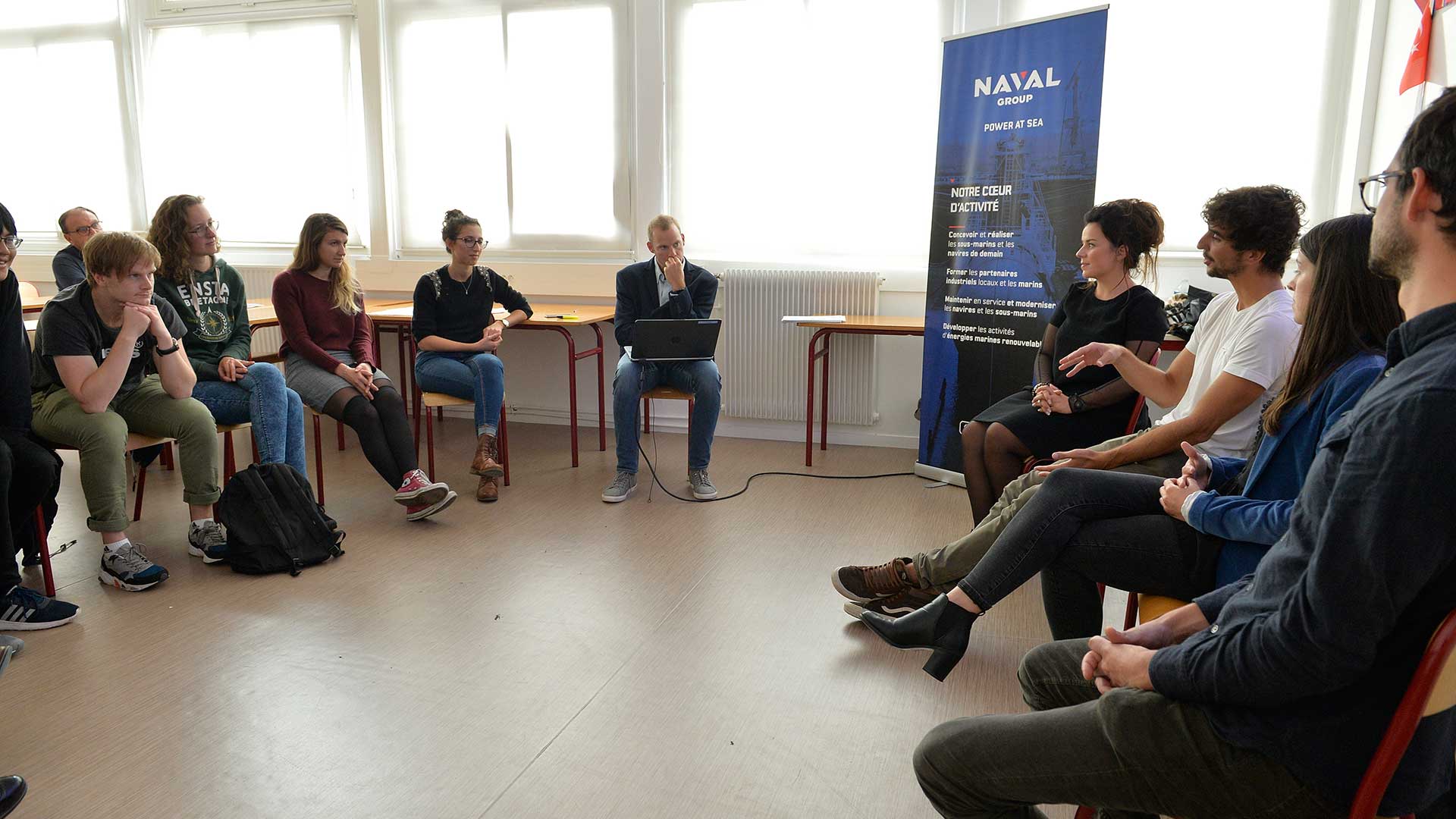 ENSTA Bretagne : Eramus days "green afternoon" sur les ingénieurs éco-responsables