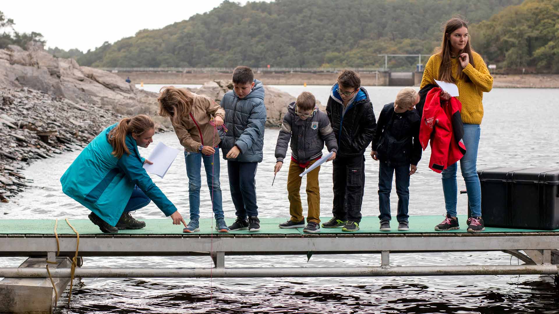 ENSTA Bretagne : Guerlédan, visite d'une école