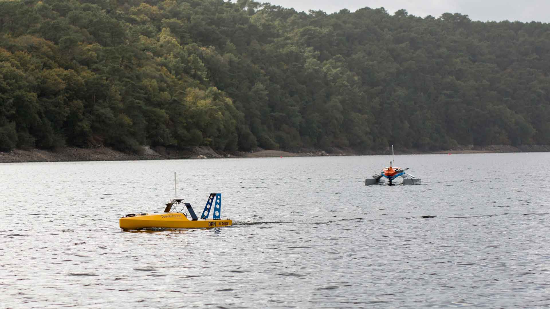 ENSTA Bretagne : projet de robotique sur le lac de Guerlédan