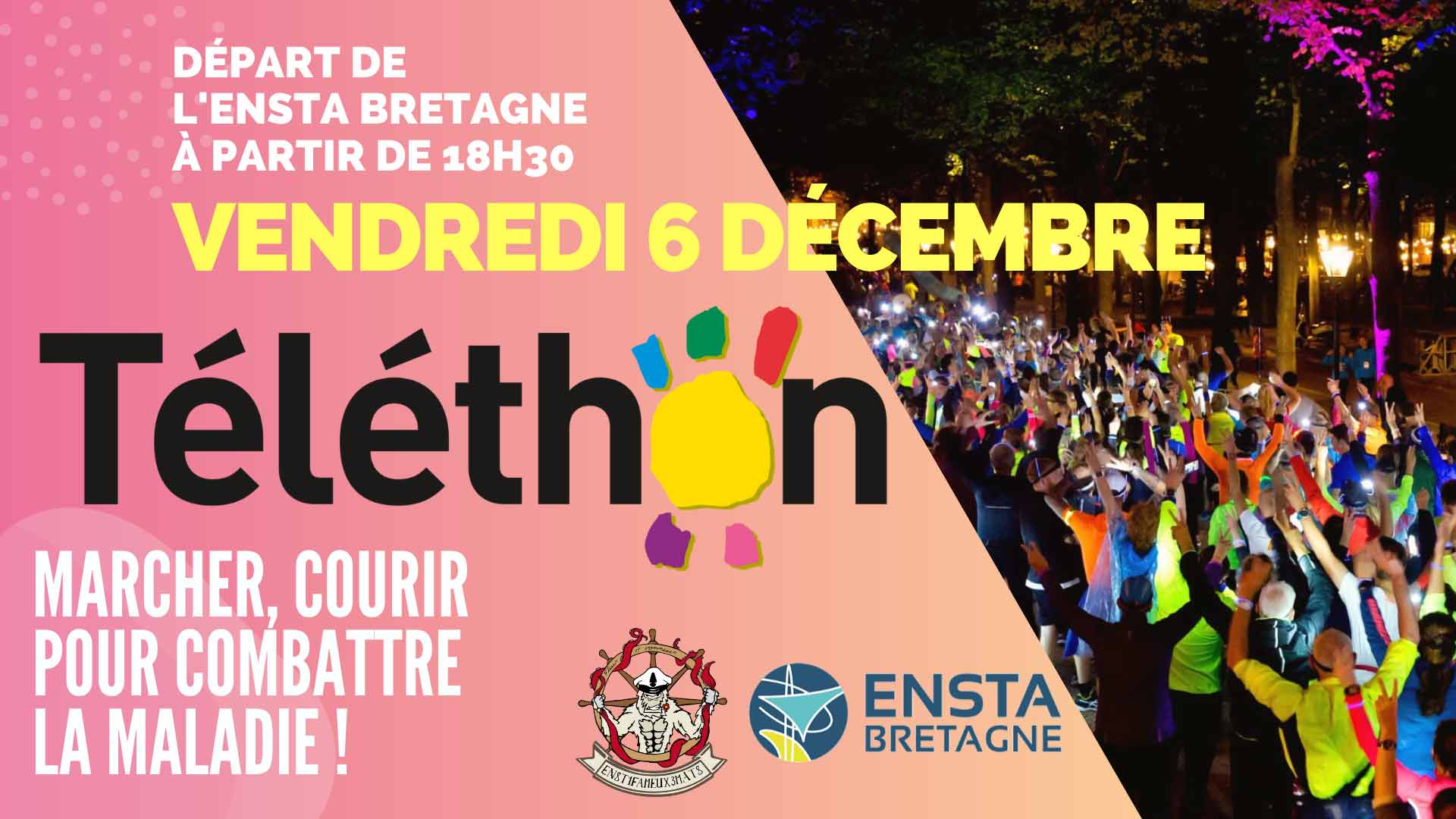 ENSTA Bretagne : Course / Marche au profit du Téléthon