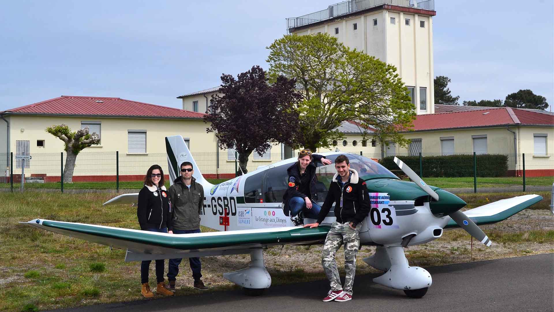 ENSTA Bretagne : participation du club ENSTAéro Bretagne au Rallye Etudiant Aérien