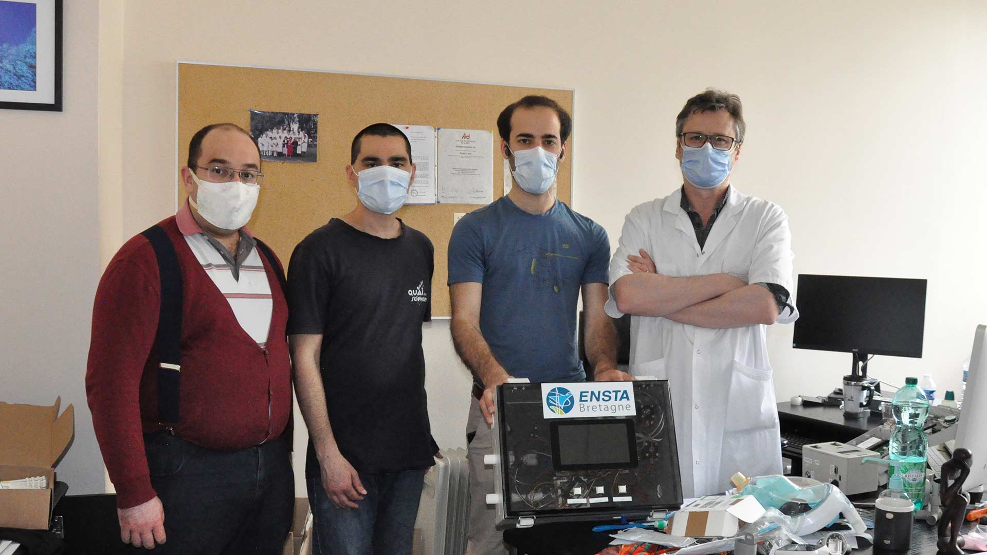 ENSTA Bretagne : Collaboration avec le CHRU pour concevoir les respirateurs artificiels intelligents de demain