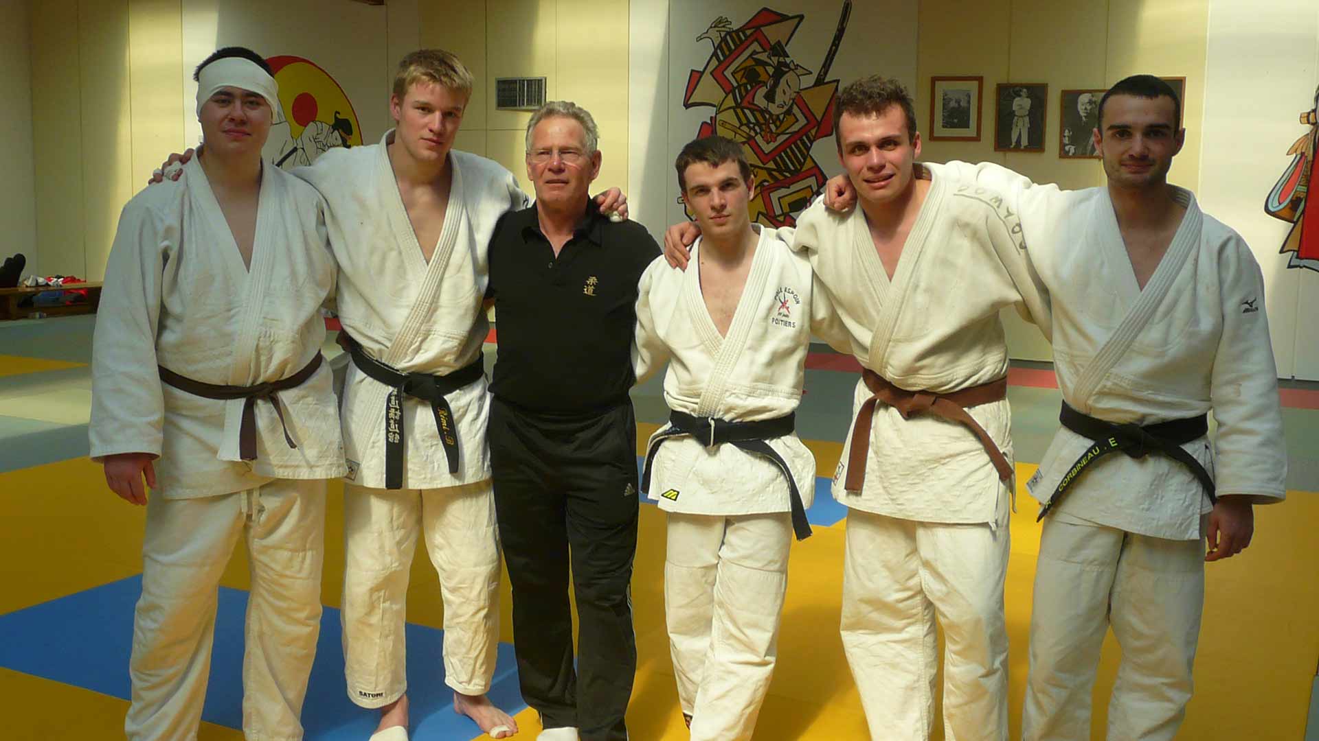 ENSTA Bretagne : Equipe de Judo lors du TSGED