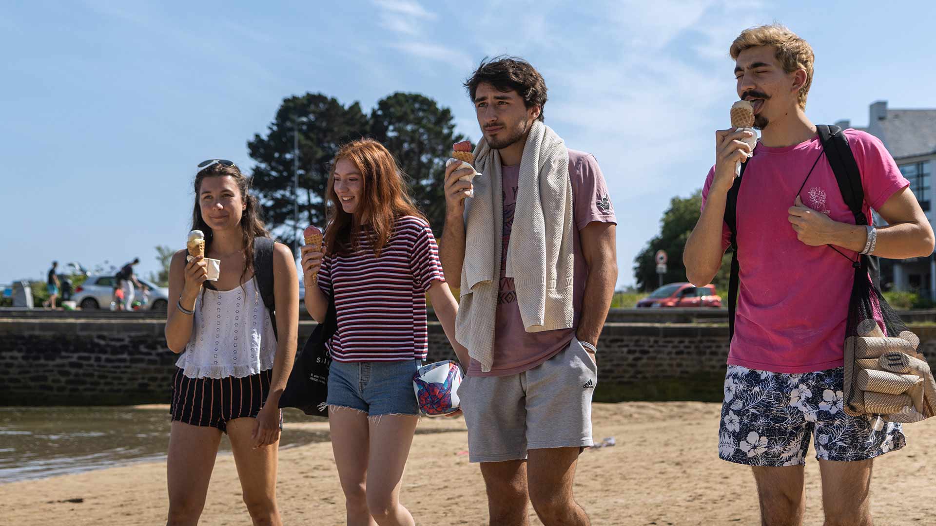 ENSTA Bretagne : sortie détente sur la plage du Moulin Blanc à Brest