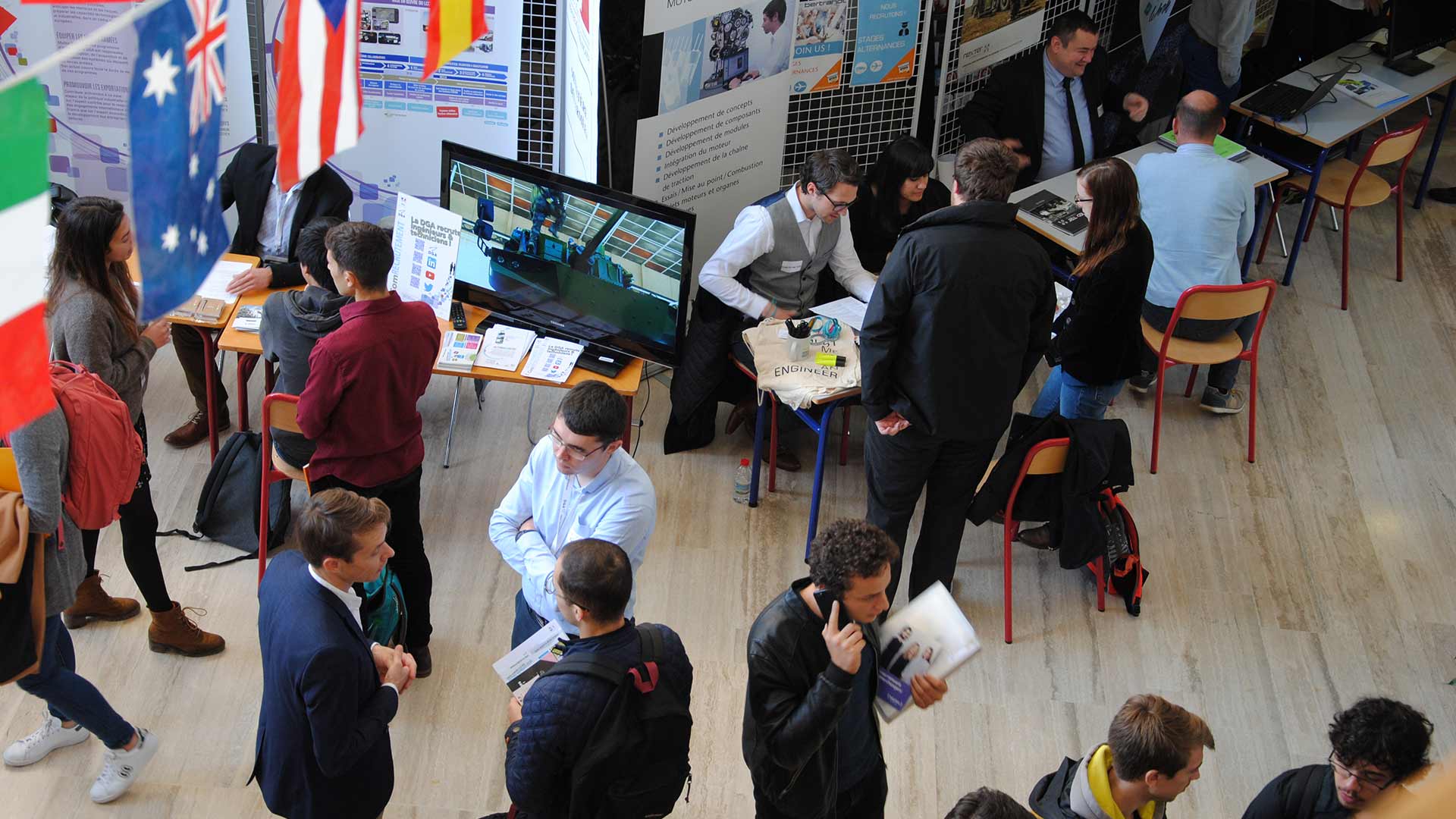 ENSTA Bretagne : Forum entreprises sur le campus