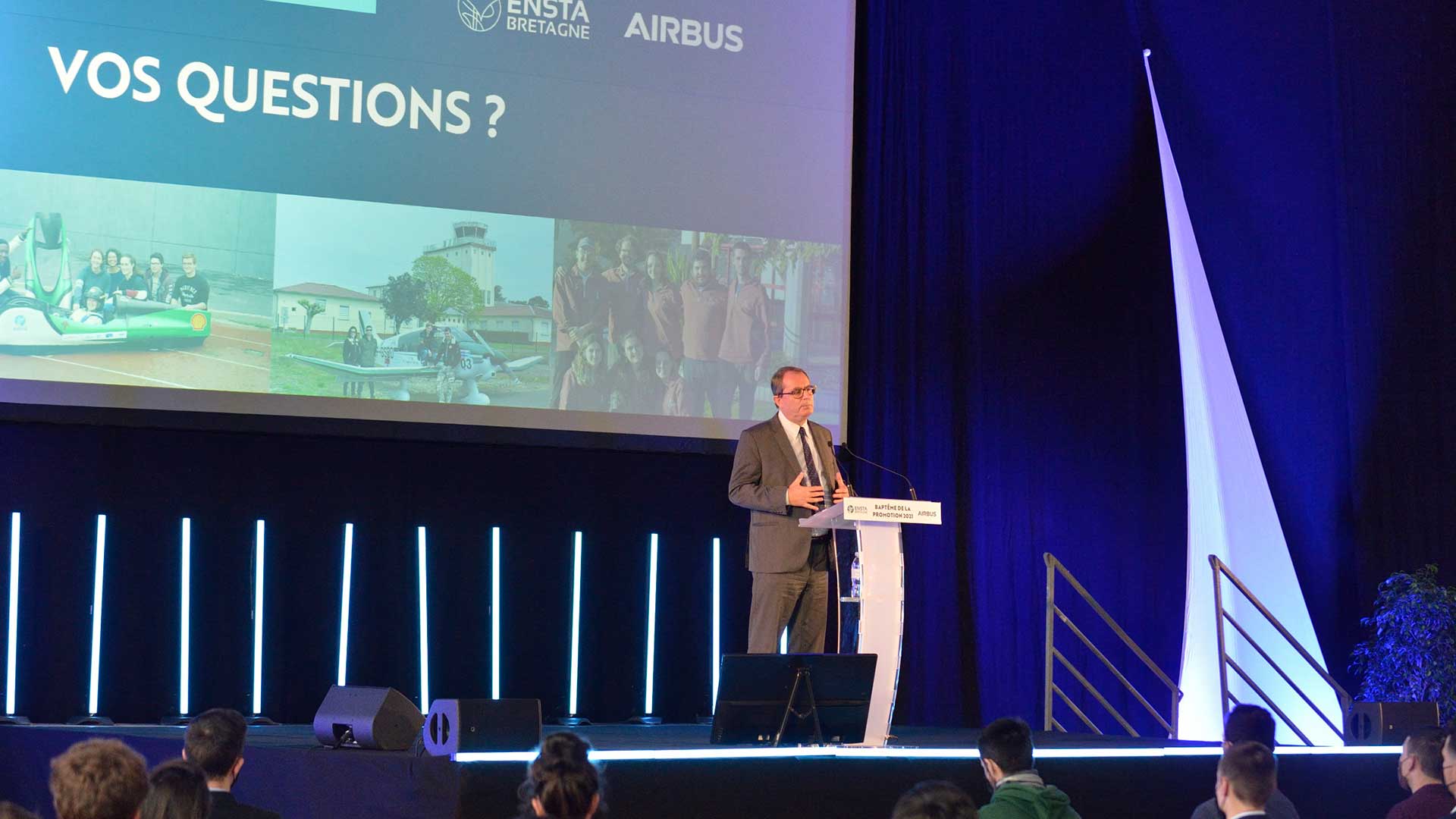 ENSTA Bretagne : Parrainage de la promotion 2021 par Antoine Bouvier, Airbus Group