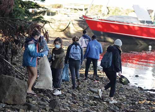 ENSTA Bretagne : ENACTUS nettoyage de plage