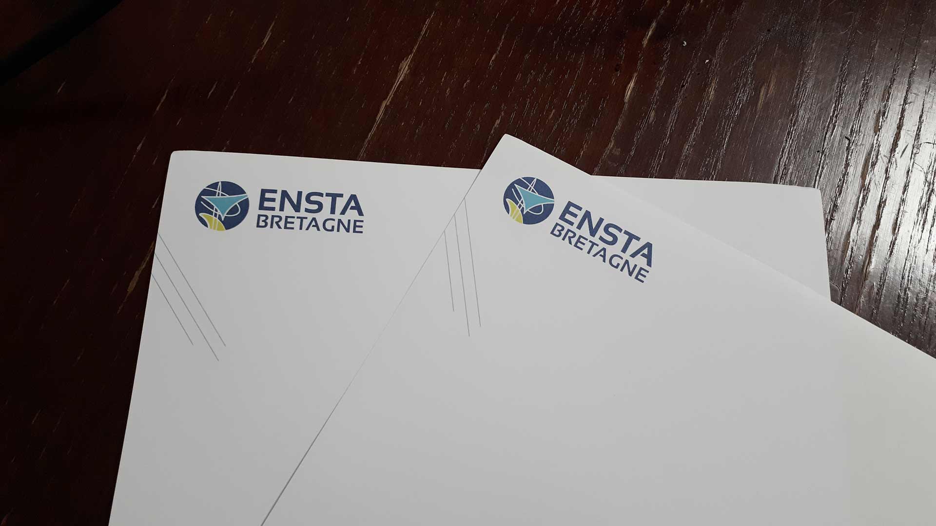ENSTA Bretagne : Papier à en-tête