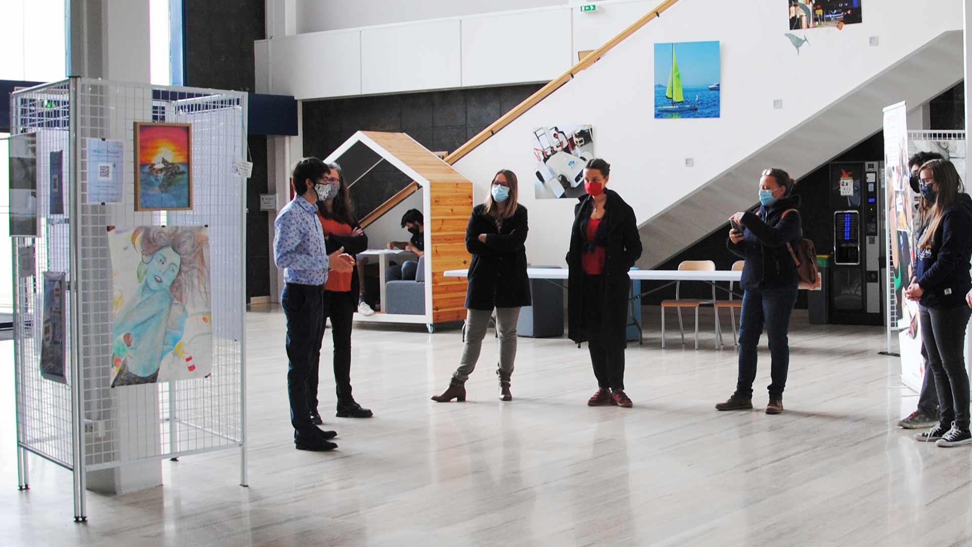 ENSTA Bretagne : visite guidée de l'exposition l'Appel des Océans