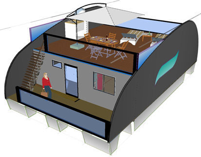 ENSTA Bretagne : Junior IMPACT - barges habitables