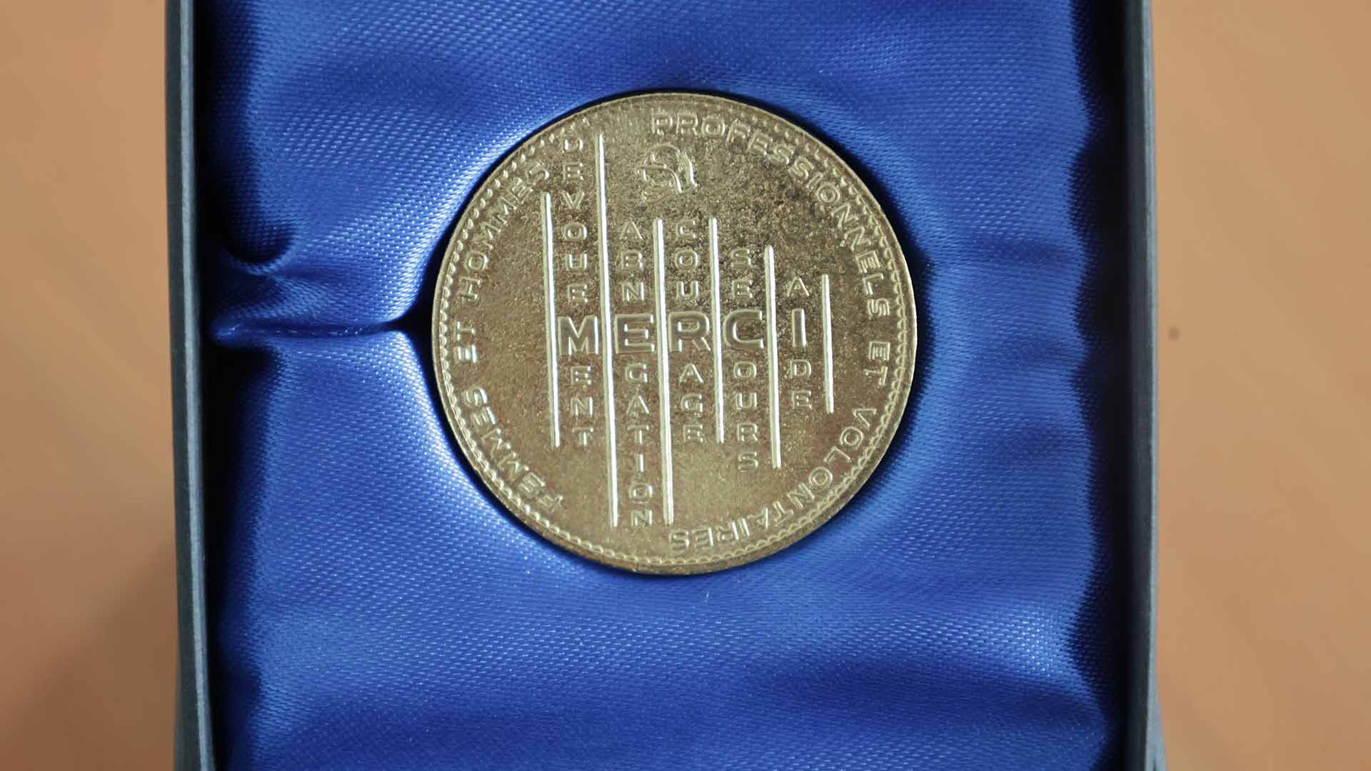 ENSTA Bretagne : Médaille de reconnaissance Covid-19 délivrée par le SDIS 29