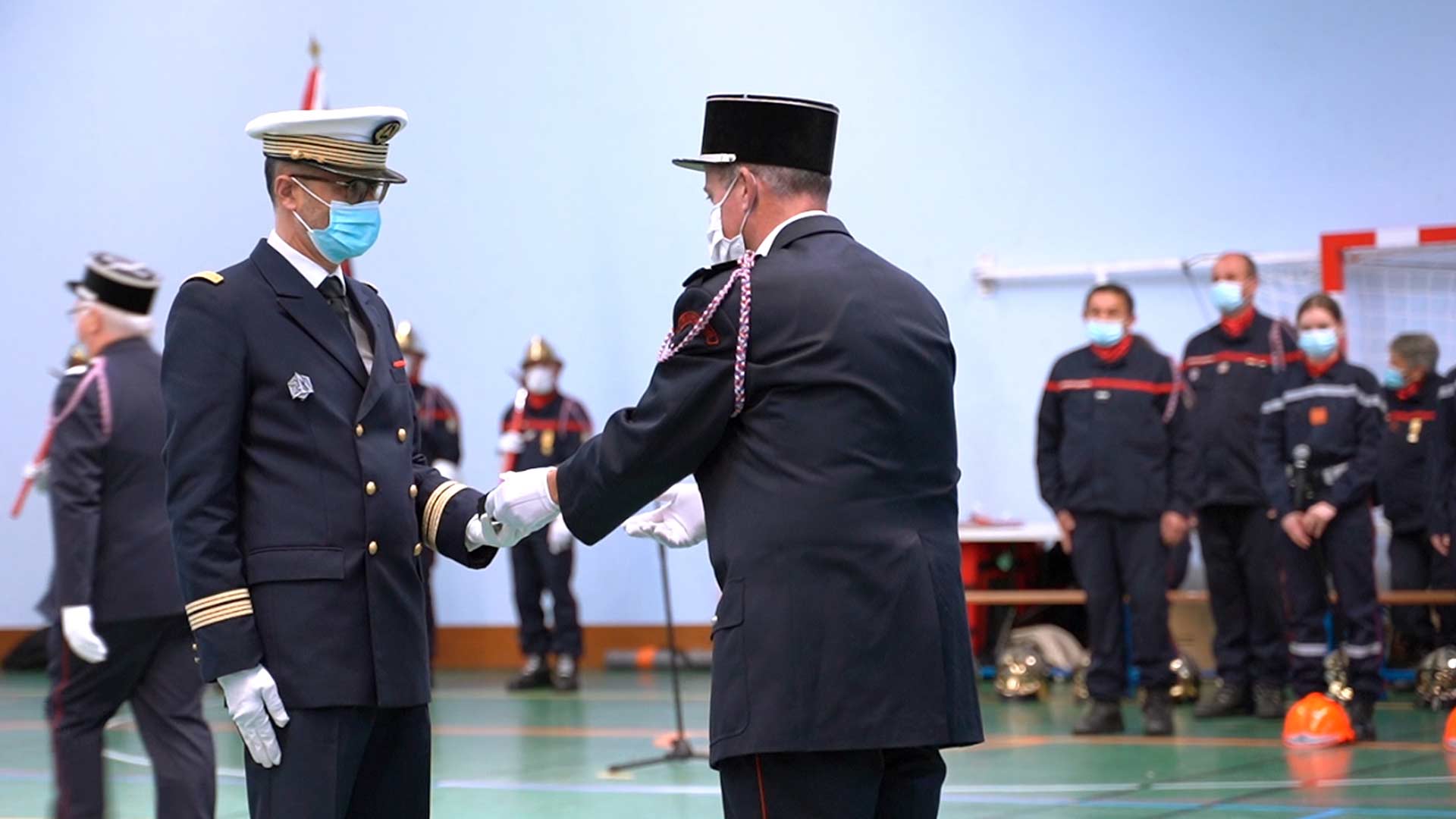 ENSTA Bretagne : Remise d'une médaille de reconnaissance Covid-19 au directeur de l'ENSTA Bretagne