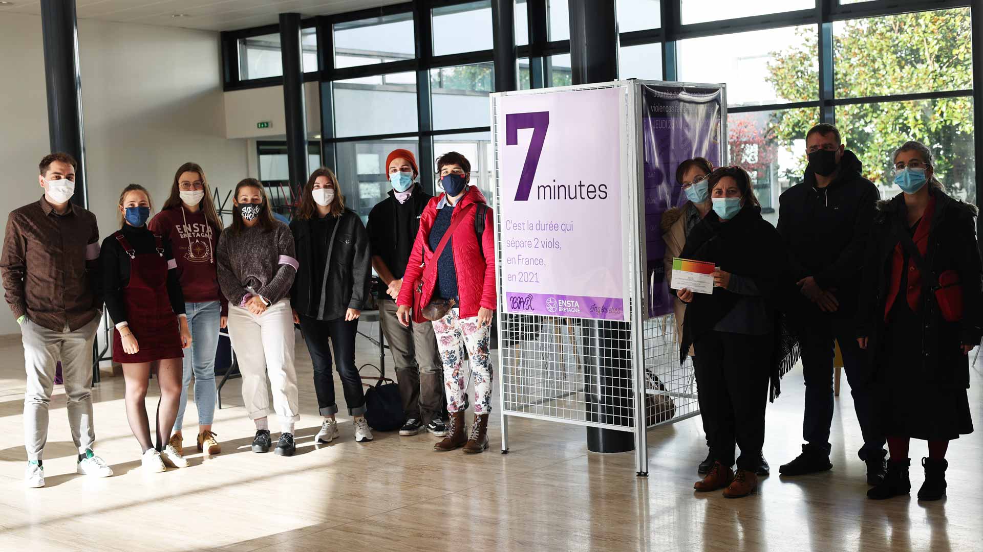 ENSTA Bretagne : journée internationale de lutte contre les violences faites aux femmes