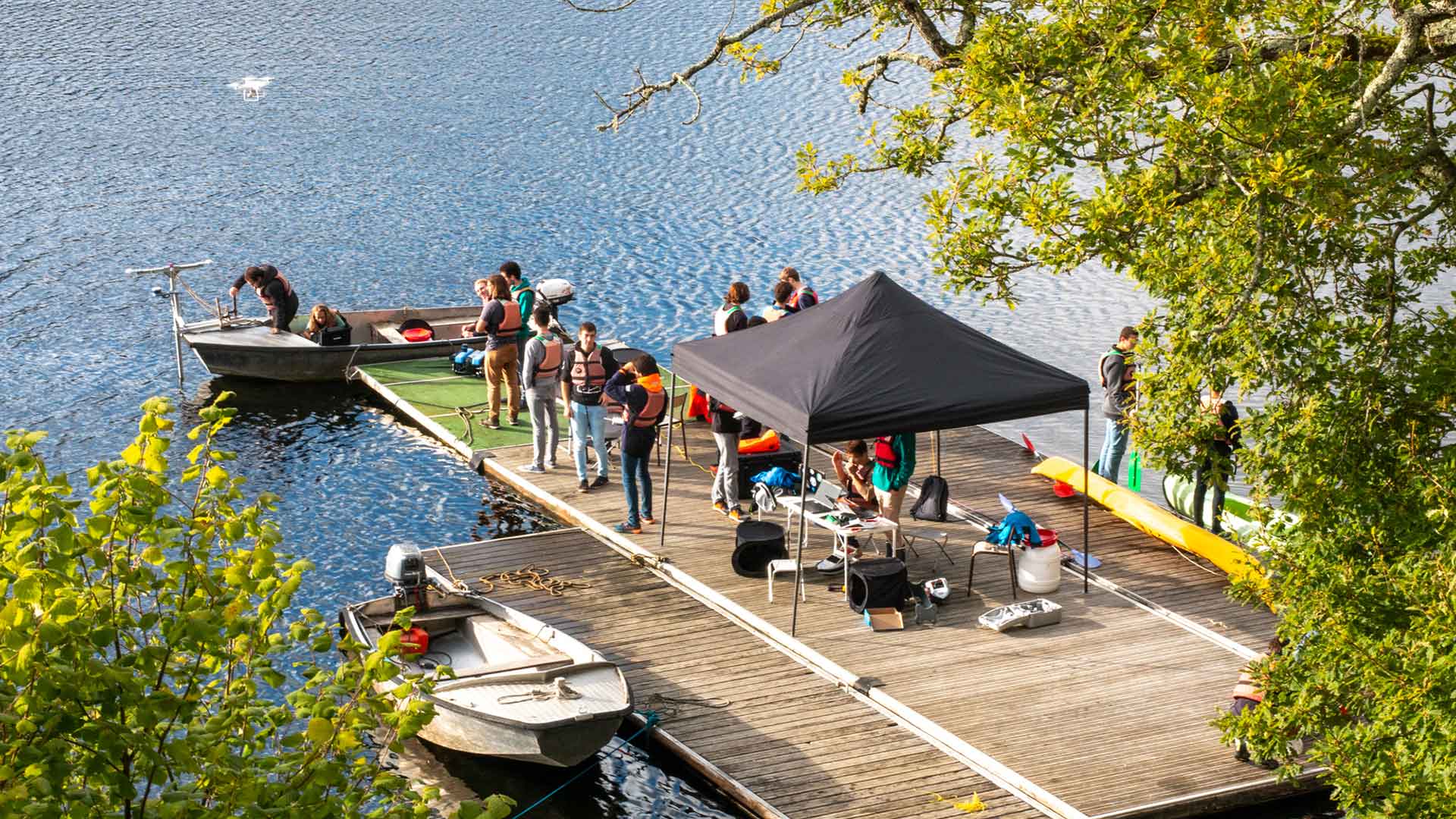 ENSTA Bretagne : Projet en robotique et hydrographie sur le lac de Guerlédan