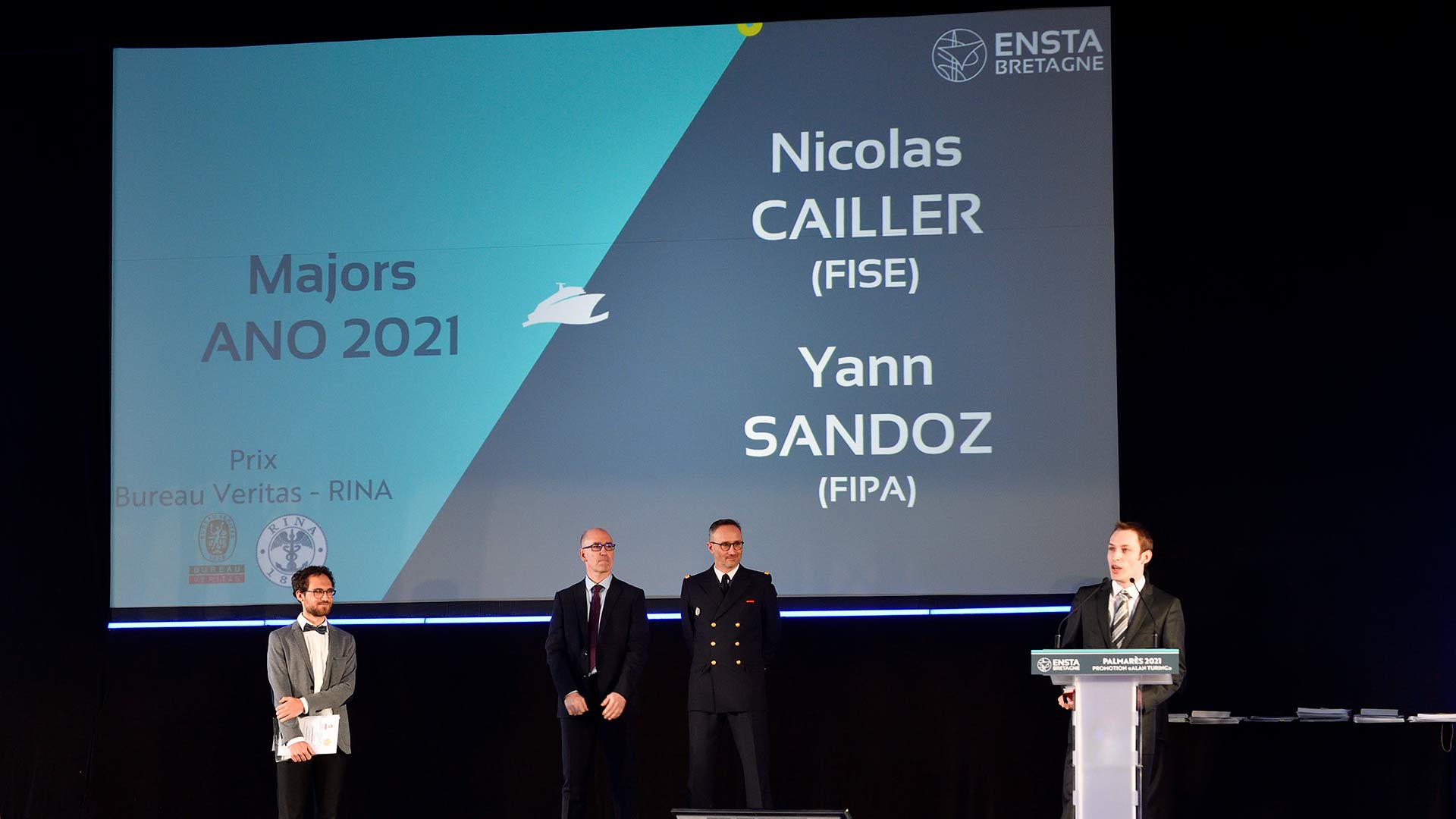 ENSTA Bretagne : remise des diplômes de la promotion 2021