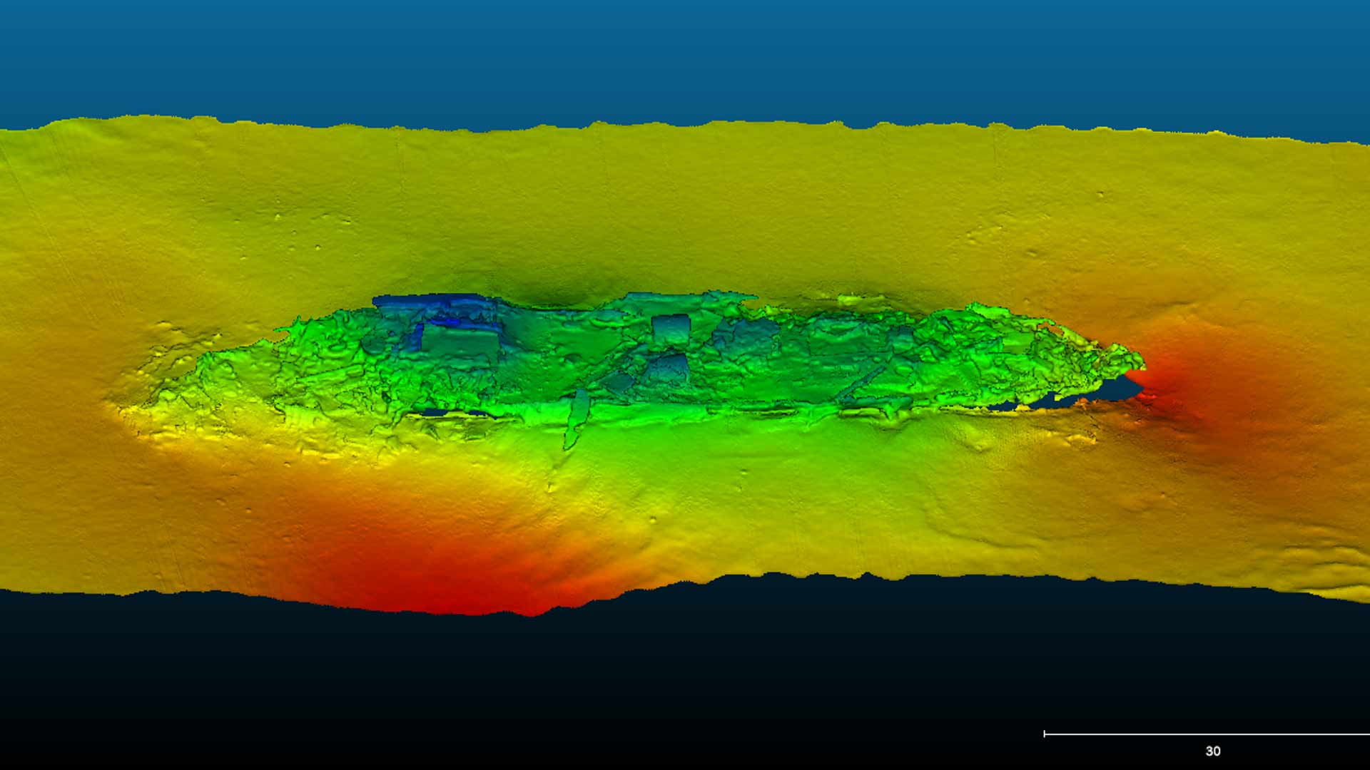 ENSTA Bretagne : Modèle numérique de terrain Epave Cobetas