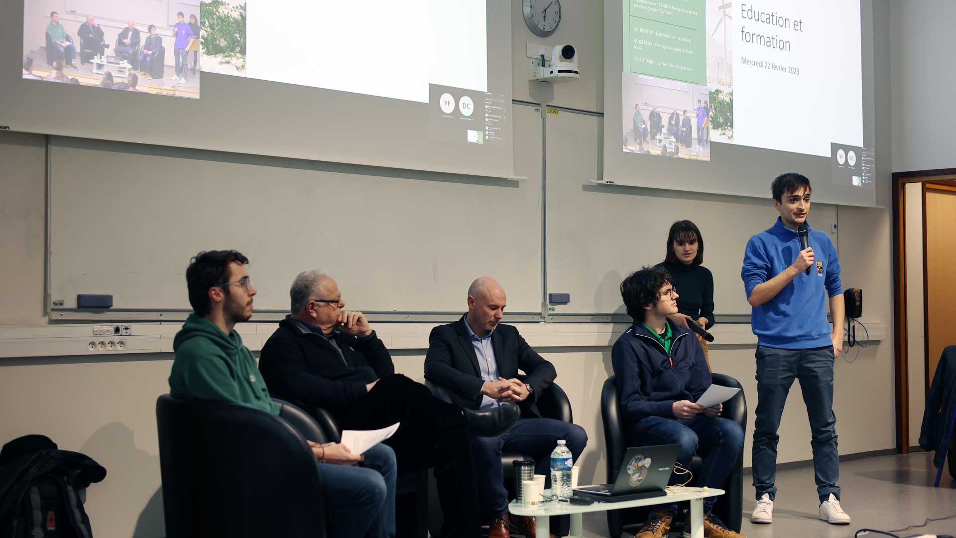 ENSTA Bretagne : Conférence de l'association étudiante Eoli ENSTA Bretagne sur les énergies renvouvelables