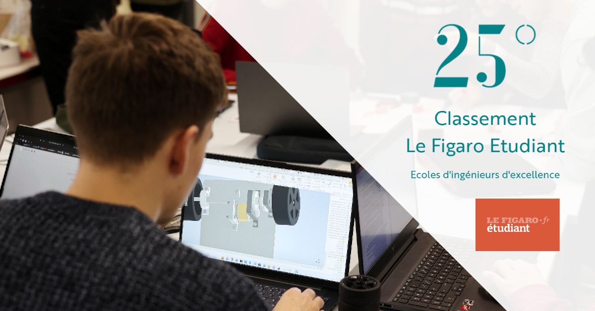 ENSTA Bretagne : 25° au classement Le Figaro Etudiant