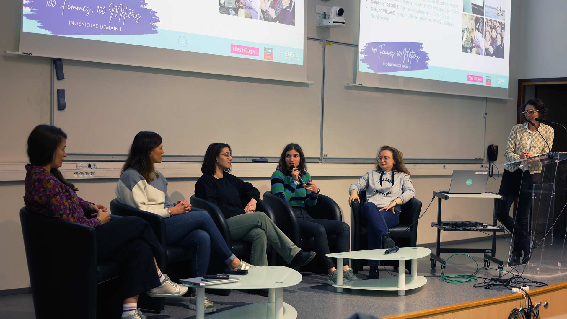 ENSTA Bretagne : table ronde 100 femmes, 100 métiers