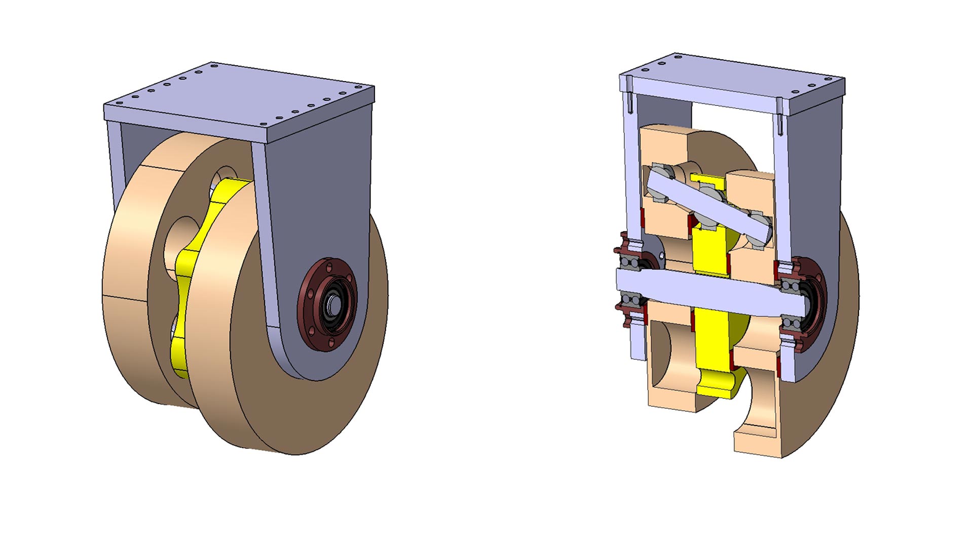 ENSTA Bretagne : brevet de roues auto-adaptatives pour roulette industrielle