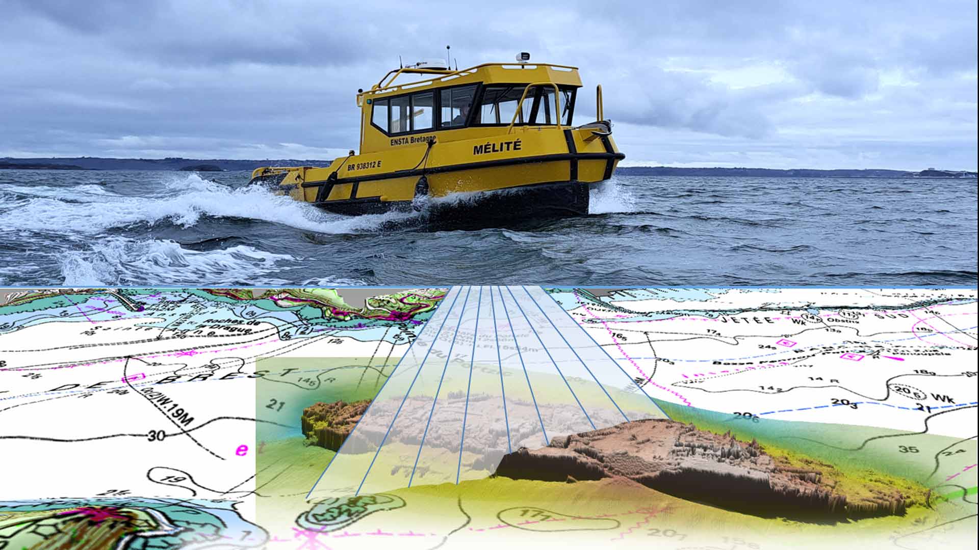 ENSTA Bretagne : vedette hydrographique Mélité