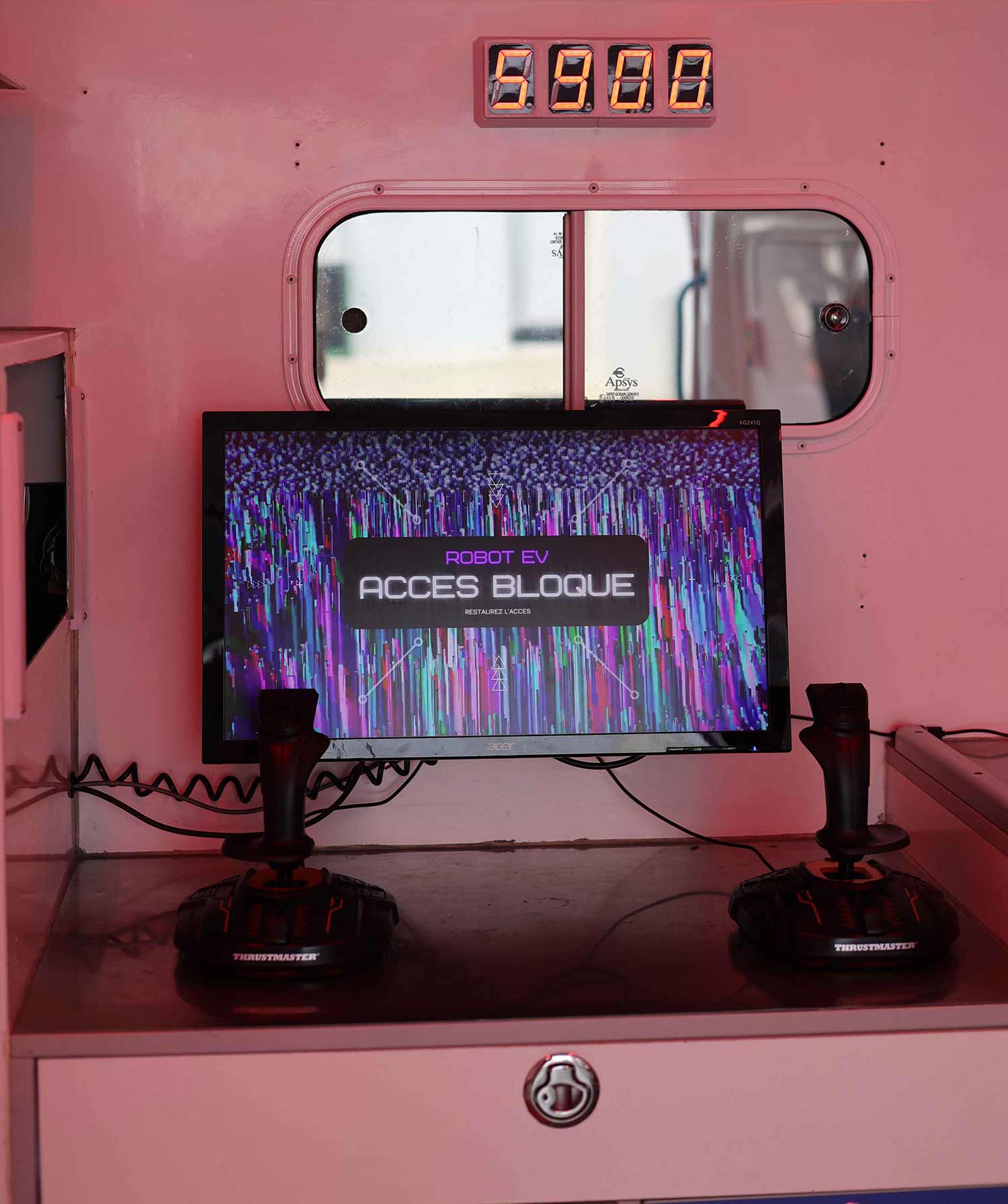 ENSTA Bretagne : ordinateur accès bloqué de l'escape game