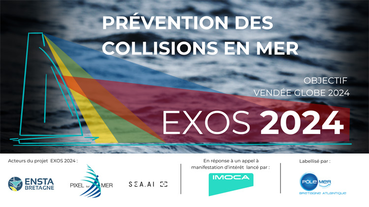 ENSTA Bretagne, partenaire du projet Exos24 - prévention de la collision en mer