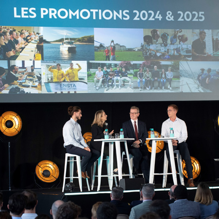 ENSTA Bretagne : parrainage des promotions 2024 et 2025 par Arquus