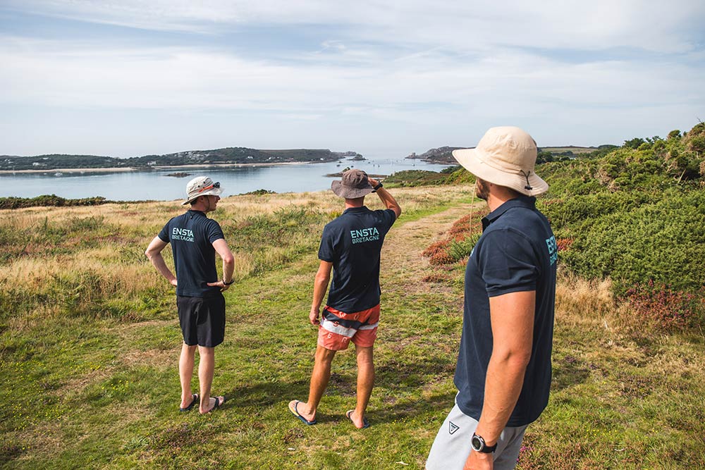 ENSTA Bretagne : étudiants aux Iles Scilly