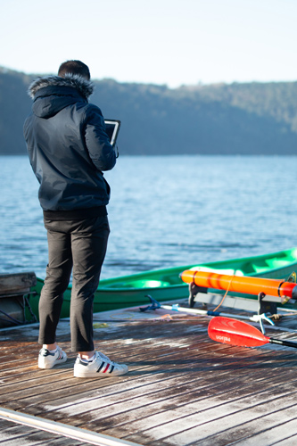 ENSTA Bretagne : expérimentations de drones sous-marins au lac de Guerlédan